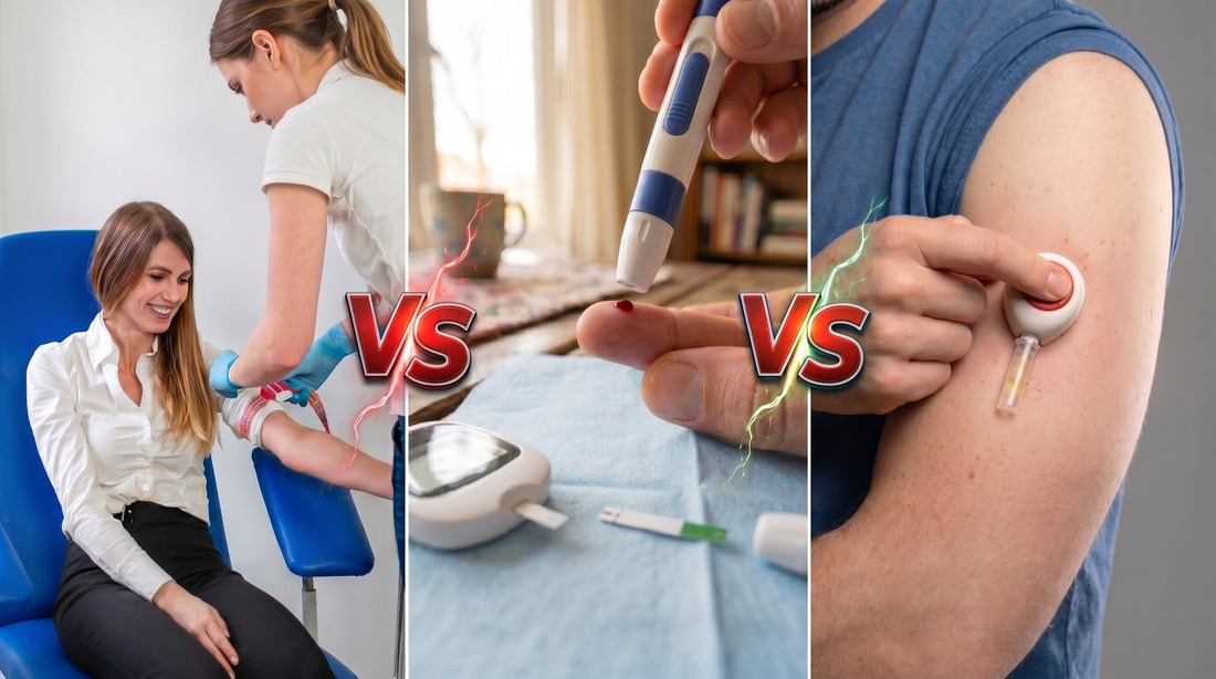 Upper-Arm vs. Finger Prick vs. Lab Draw: How At-Home Blood Tests Collect Your Sample