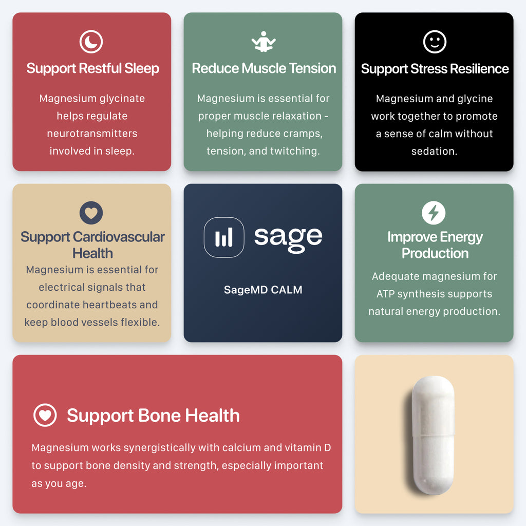 SageMD Calm - Magnesium Glycinate