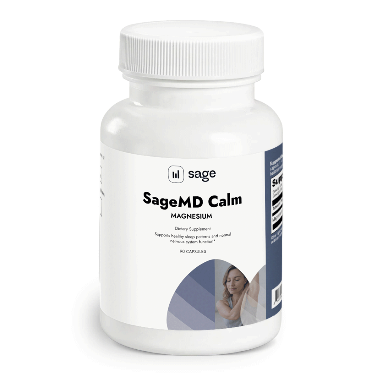 SageMD Calm - Magnesium Glycinate Bottle | Sage Healthspan