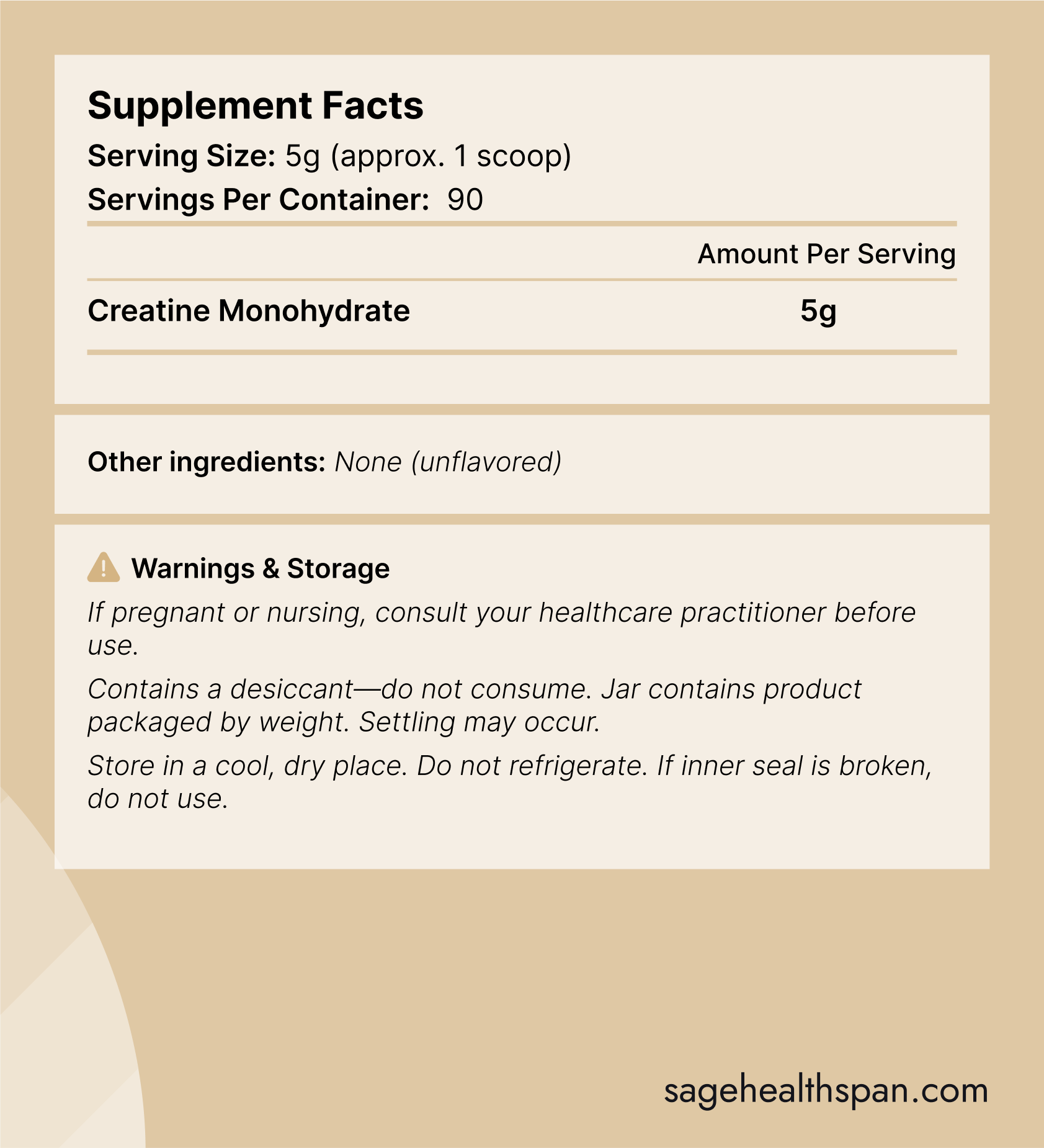 SageMD Power - Creatine
