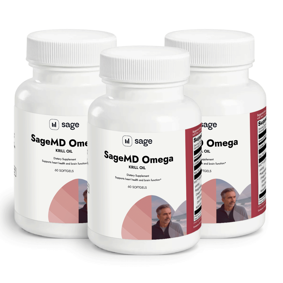 SageMD Omega - Krill Oil 3 month supply | Sage Healthspan