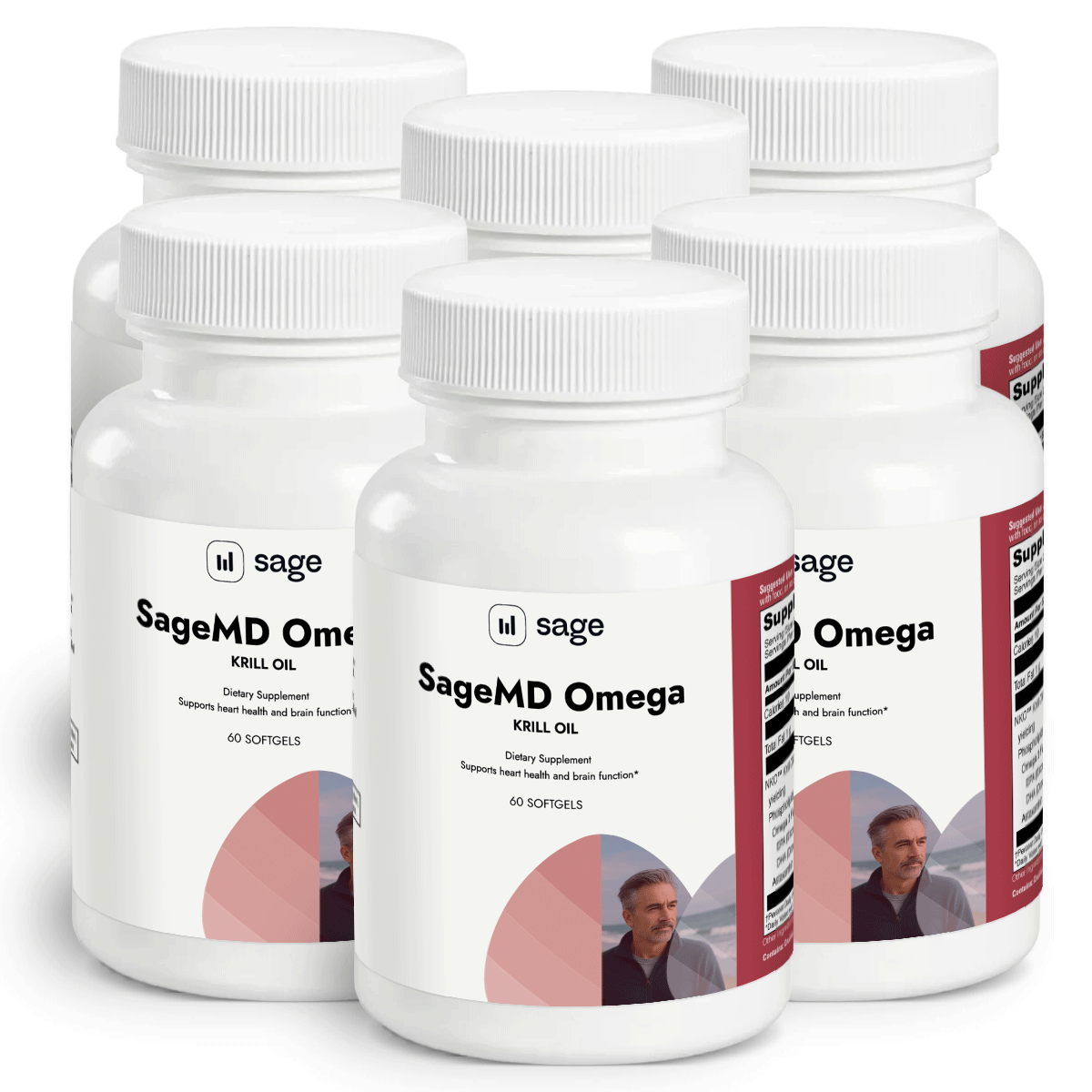 SageMD Omega - Krill Oil 6 month supply | Sage Healthspan