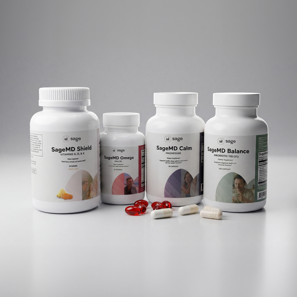 Image showing the SageMD Foundation Supplement bundle.