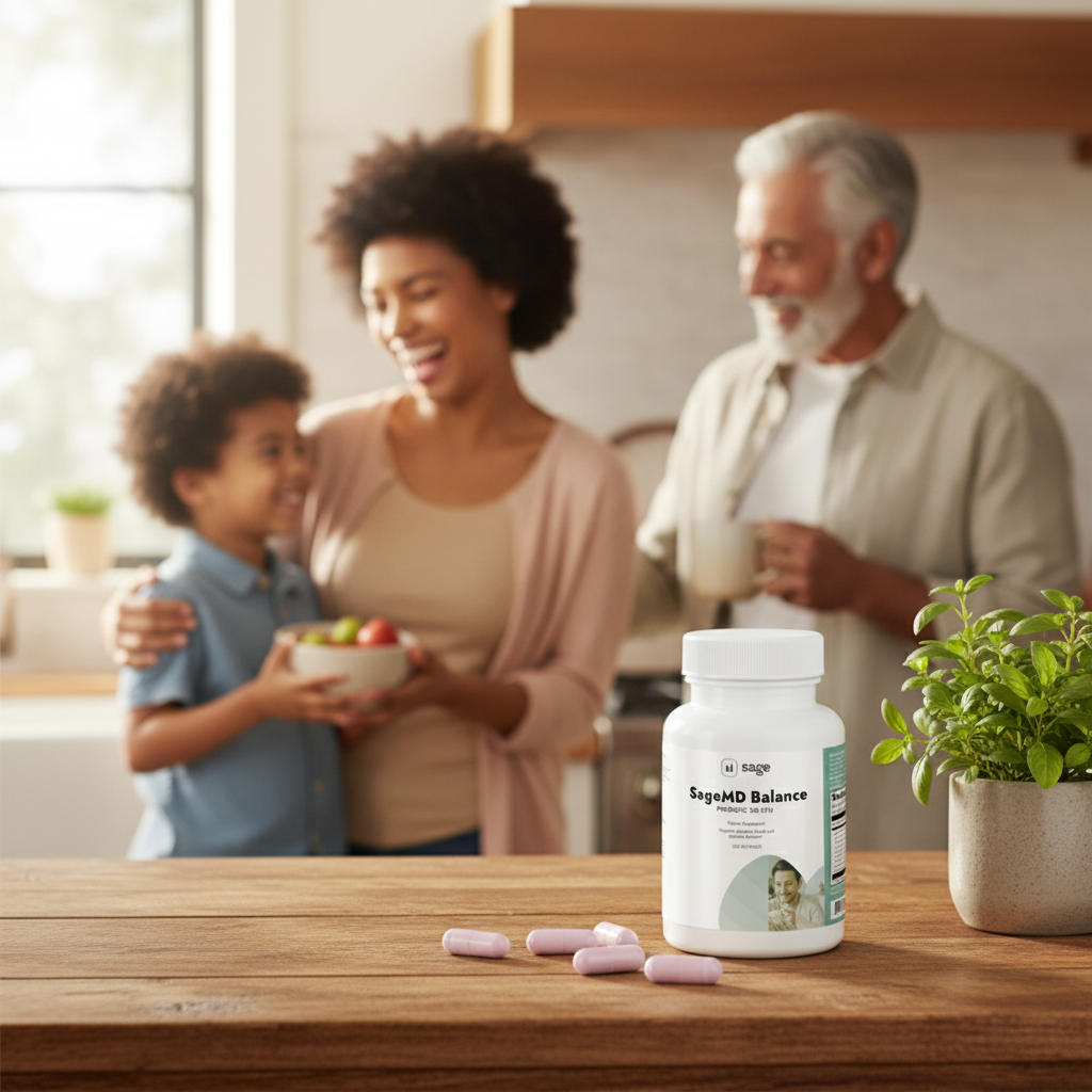 Transform your gut health with SageMD Balance – feel lighter, healthier, and more vibrant every day!*