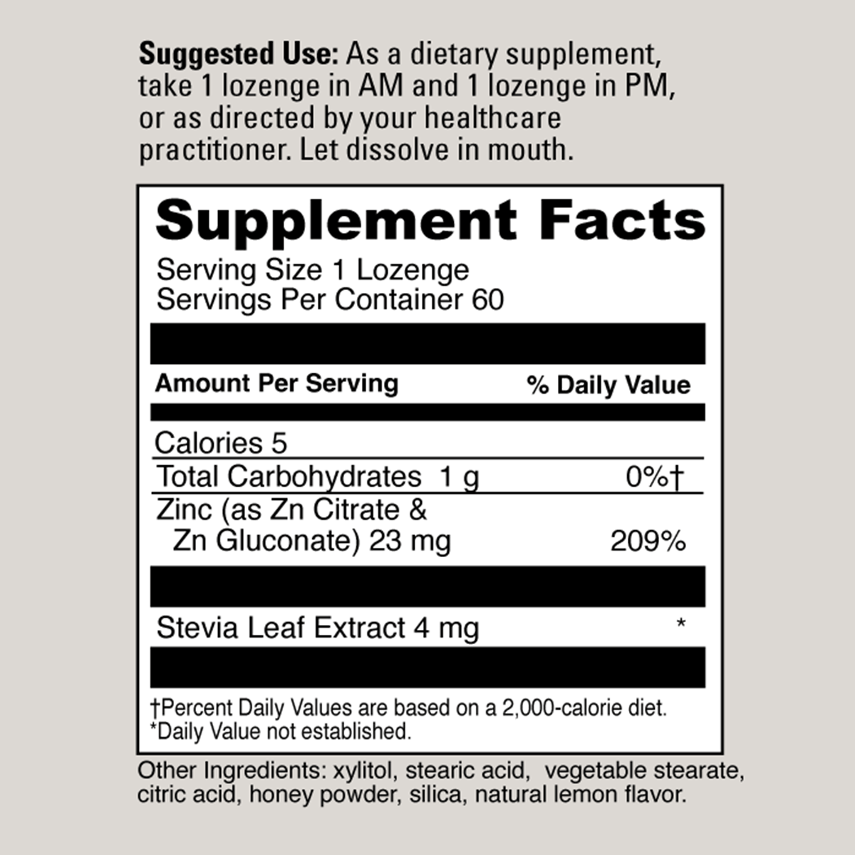 SageMD Defense - Zinc Lozenge