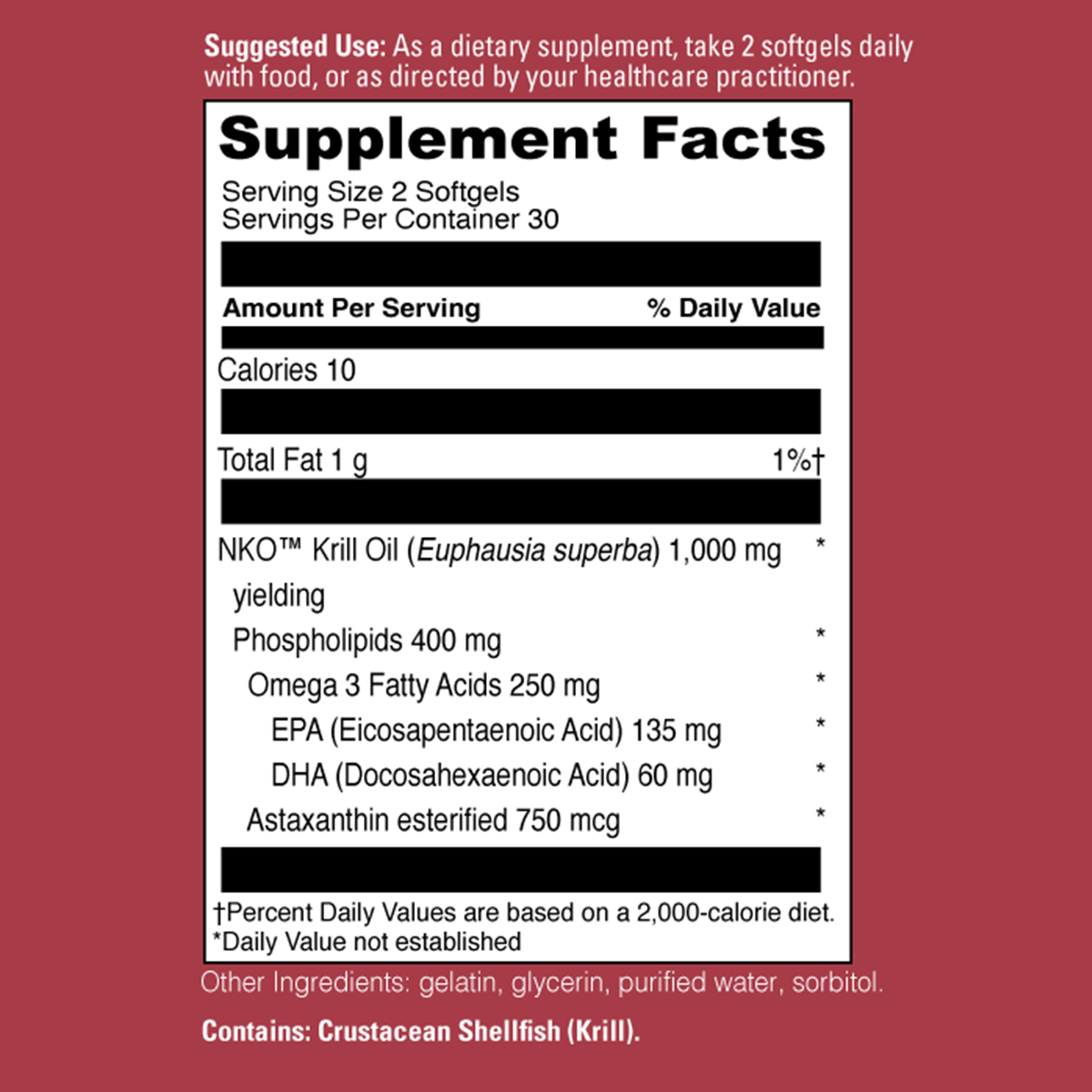 SageMD Omega - Krill Oil