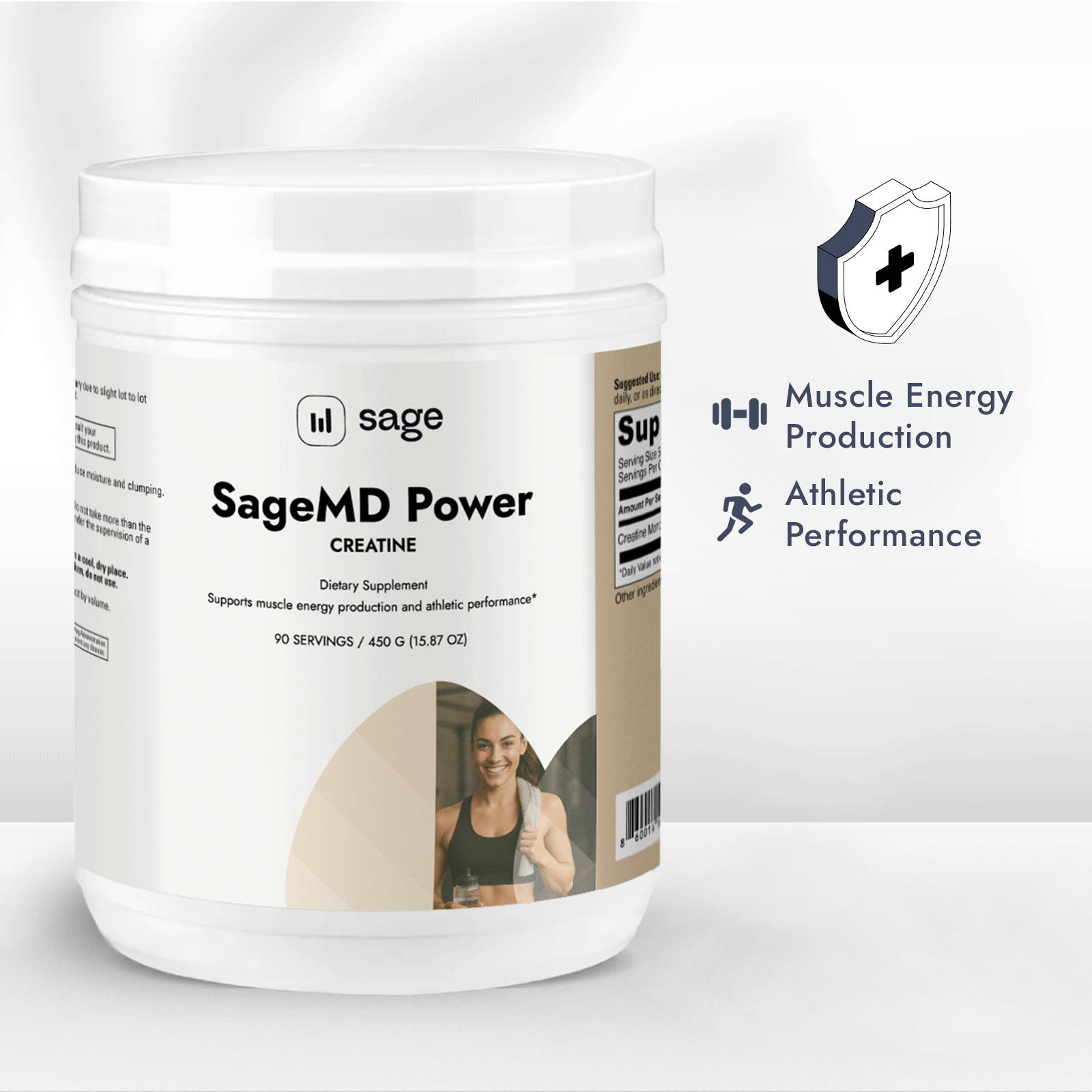 SageMD Power - Creatine Powder