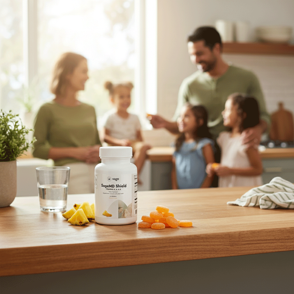 SageMD Shield - Vitamins A, D, & K Gummy
